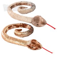 67" Natural Snake Sequin