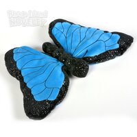 12" Sparkle Blue Morpho Butterfly Plush