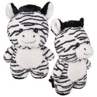 8" Scruffy Bunch Zebra