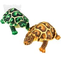 10.5" Brown/Green Turtle Plush
