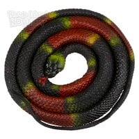 48" Rubber Eastern Coral Snake