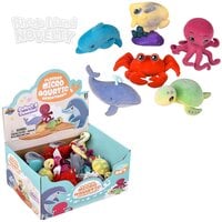 1.5" Flocked Micro Aquatic Assortment 24ct