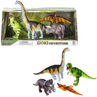 4 PC Dinosaur Set