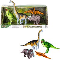4 PC Dinosaur Set