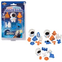 7pc Mini Space Playset