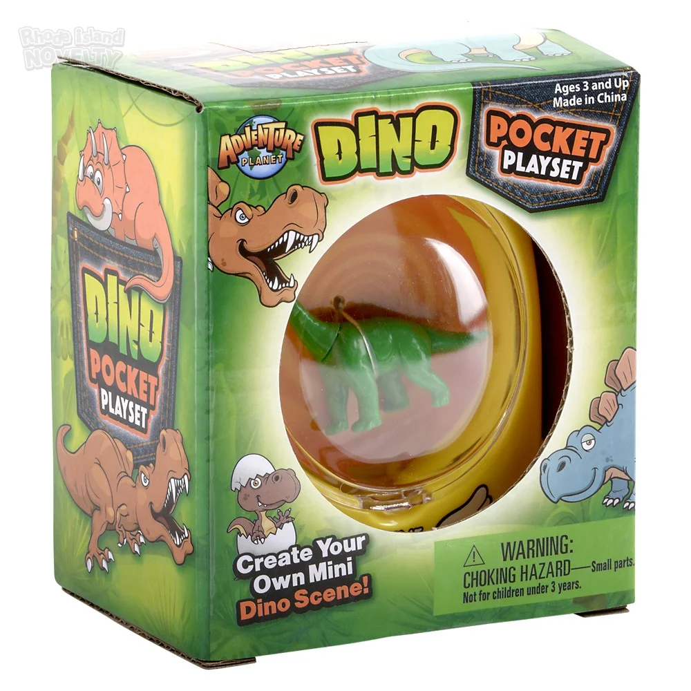 Dinosaur Pocket Playset