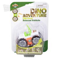 3.75" Dinosaur Rescue Flip Truck