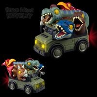 Dinosaur School Bus With Lights And Sound