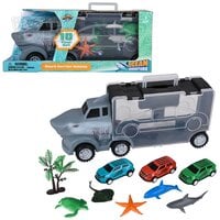 11" Shark Truck And Animal Carrier