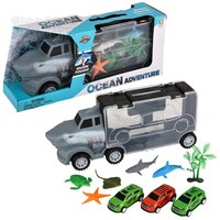 11" Shark Truck And Animal Carrier