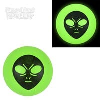 2.4" Glow Alien Hi-Bounce Ball