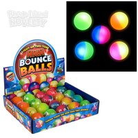 1.75" Light-Up Two-Tone Hi Bounce Ball 20pcs