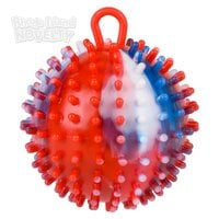 4" Patriotic Knobby Puffer