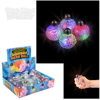 2.33" Light-Up Squeeze Mesh Grape Ball
