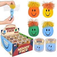 3" Moody Face Ball