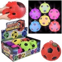 8" Light-Up Soccer Puffer Ball