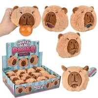 3" Capybara Squeezy Bead Plush Ball