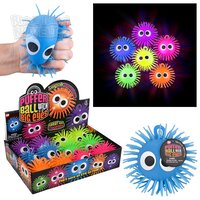4" Light-Up Puffer Ball With Eyes 12ct
