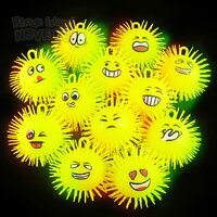 5" Light-Up Emoticon Puffer Ball