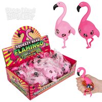 6" Squeezy Bead Flamingo Ball