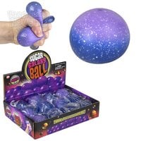 2.4" Galaxy Squeezy Sugar Ball 12ct