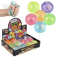 2.4" Squeezy Glitter Sugar Ball
