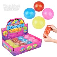 Squish Sticky Glitter Ball 2.75"