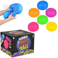 6" Jumbo Squish And Stretch Gummi Ball