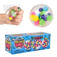 2.33" Squeezy Molecule Ball 3pc Set