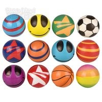 2" Mini Stress Ball Assortment (50pcs/Unit)