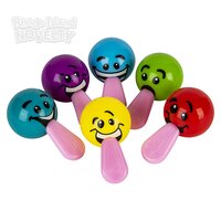 1.25" Stretch Tongue Silly Face Ball (50pc/Un)