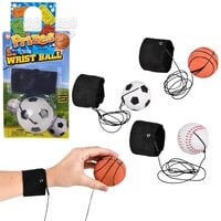 2.25" Sports Wrist Band Return Ball- Carded