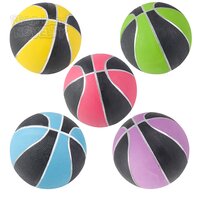 7" Neon/Black Mini Basketball Mix