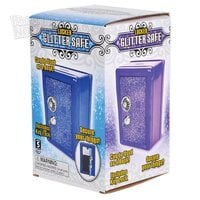 7" Glitter Locker Safe Bank