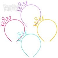 6" Neon Crown Headband