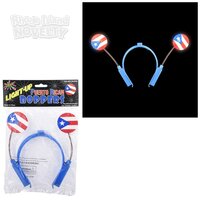 Light-Up Puerto Rican Flag Boppers