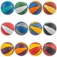 9.5" Assorted Colors Regulation Basketballs