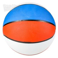 9.5" Red/White/Blue Regulation Basketball