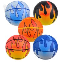 9.5" Flame Basketball Assortment