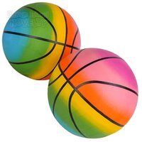 9.5" Rainbow Basketball