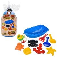 Pirate Ship Beach 10pc Set 14.33"