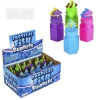 Mini Tropical Fish Bubble Bottle 0.6oz 3"