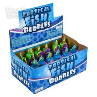 Mini Tropical Fish Bubble Bottle 0.6oz 3"