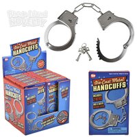 Diecast Metal Handcuffs Display Box