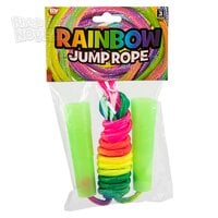 87" Rainbow Jump Rope