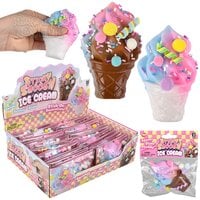 3.75" Pick N Pull Fidget Ice Cream Cone 20ct