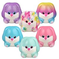Small Belly Buddy Squish Bunny 4"