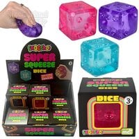 2" Squeezy Sugar Dice