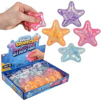 2.4" Squeezy Sugar Star Fish 24ct