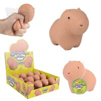 Marshmallow Crochet Capybara 3.5"